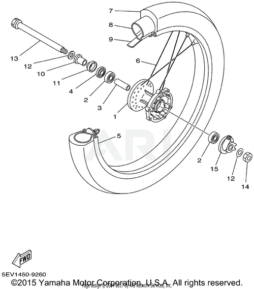 FRONT WHEEL