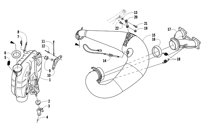 EXHAUST ASSEMBLY