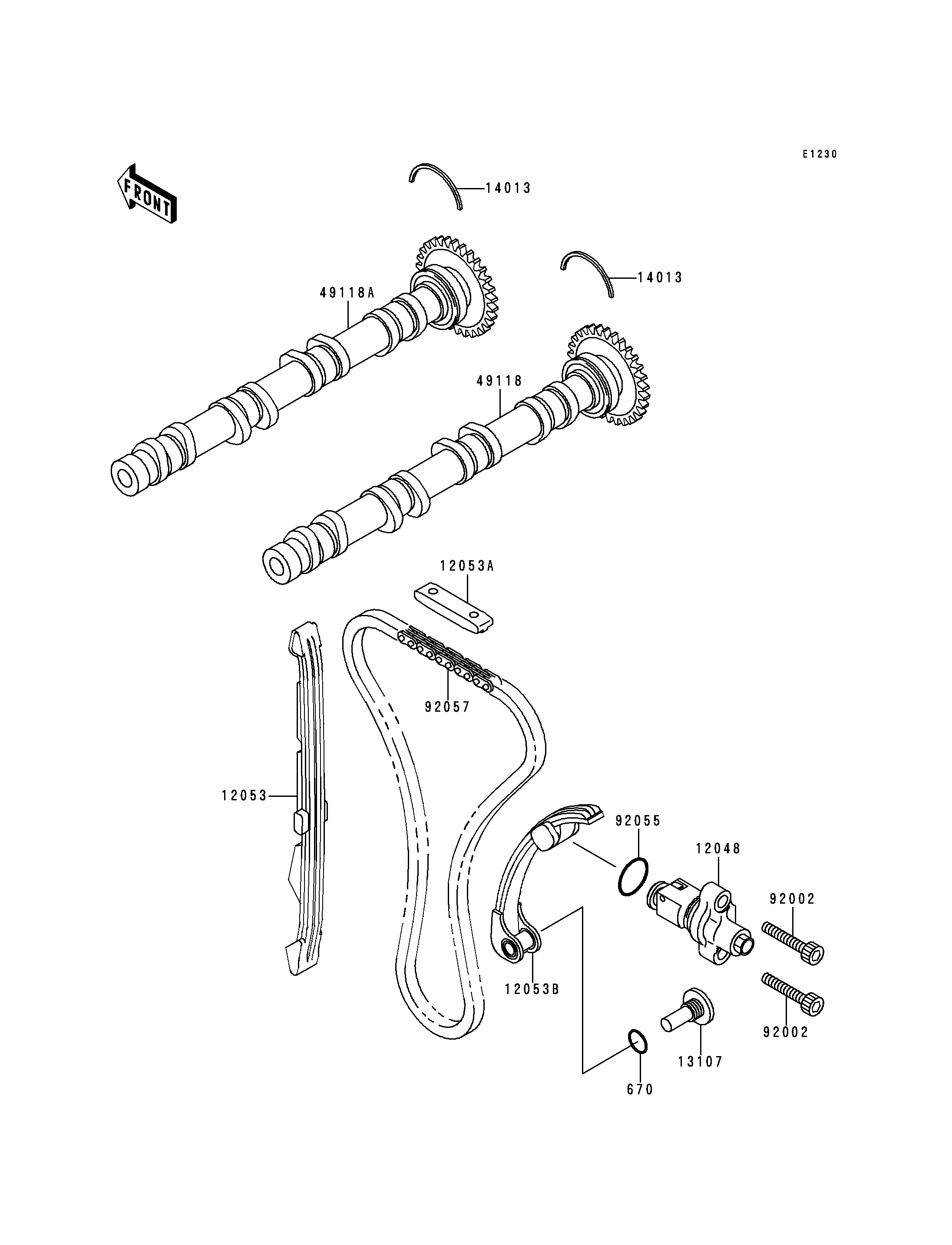 Camshaft(s)/Tensioner