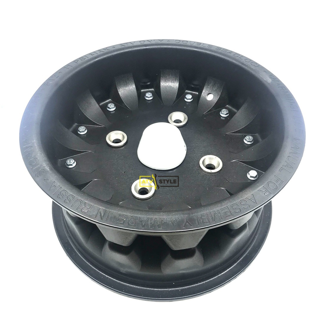 Пластиковый диск с двойным бедлоком Storm 4x137 MP 0420 V1 4х137 Black