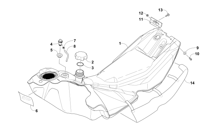 GAS TANK ASSEMBLY