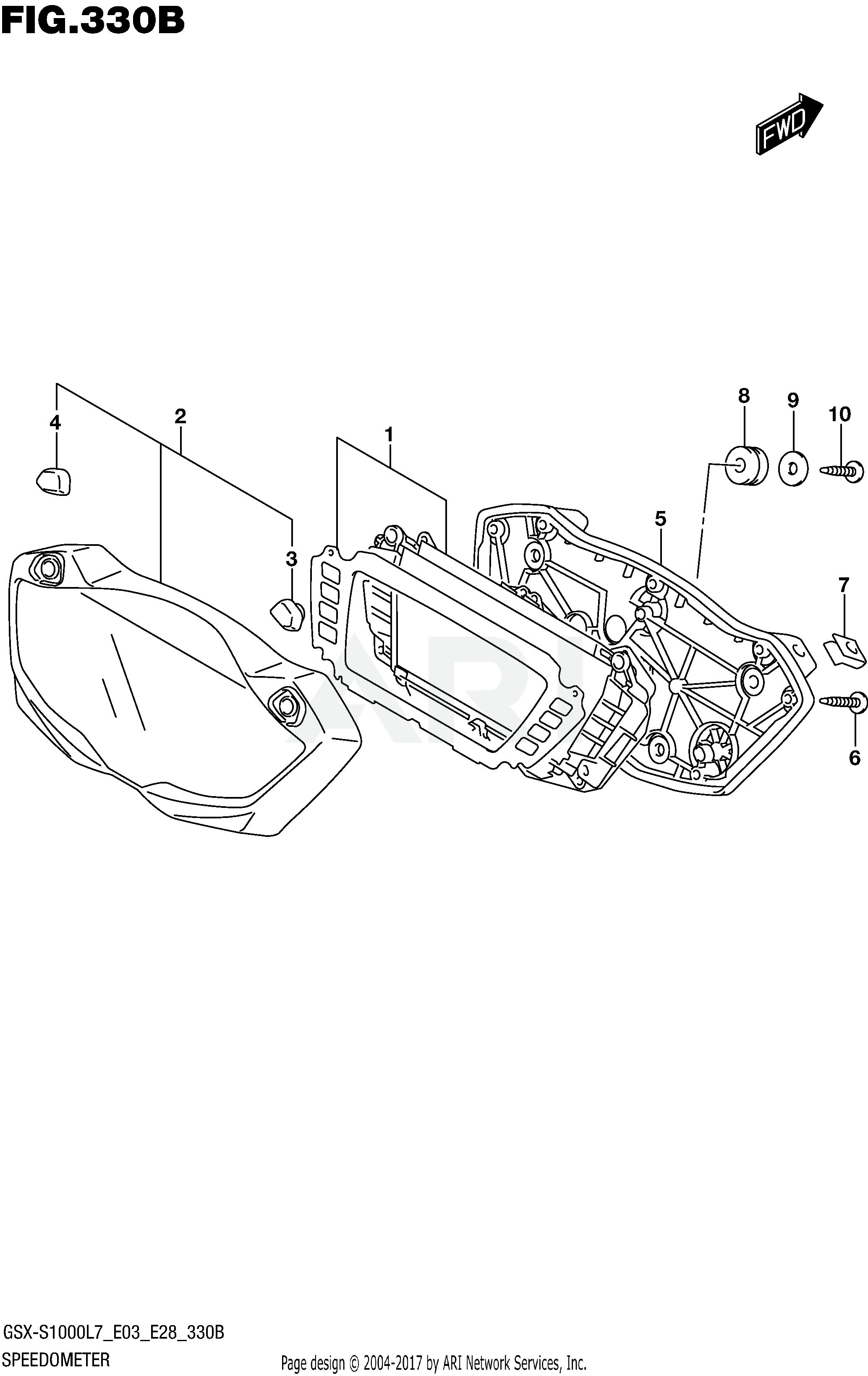 SPEEDOMETER (GSX-S1000AL7 E03)