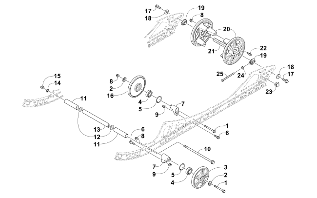 IDLER WHEEL ASSEMBLY