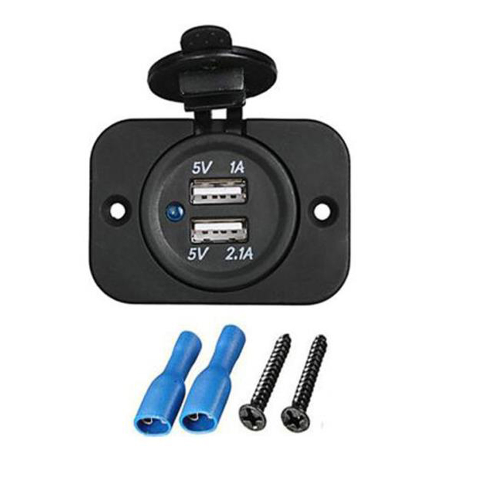 Разъем USB Skipper 5В 3.1А на панели sk-ds2213