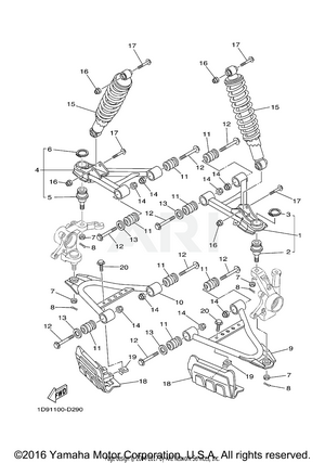 FRONT SUSPENSION WHEEL