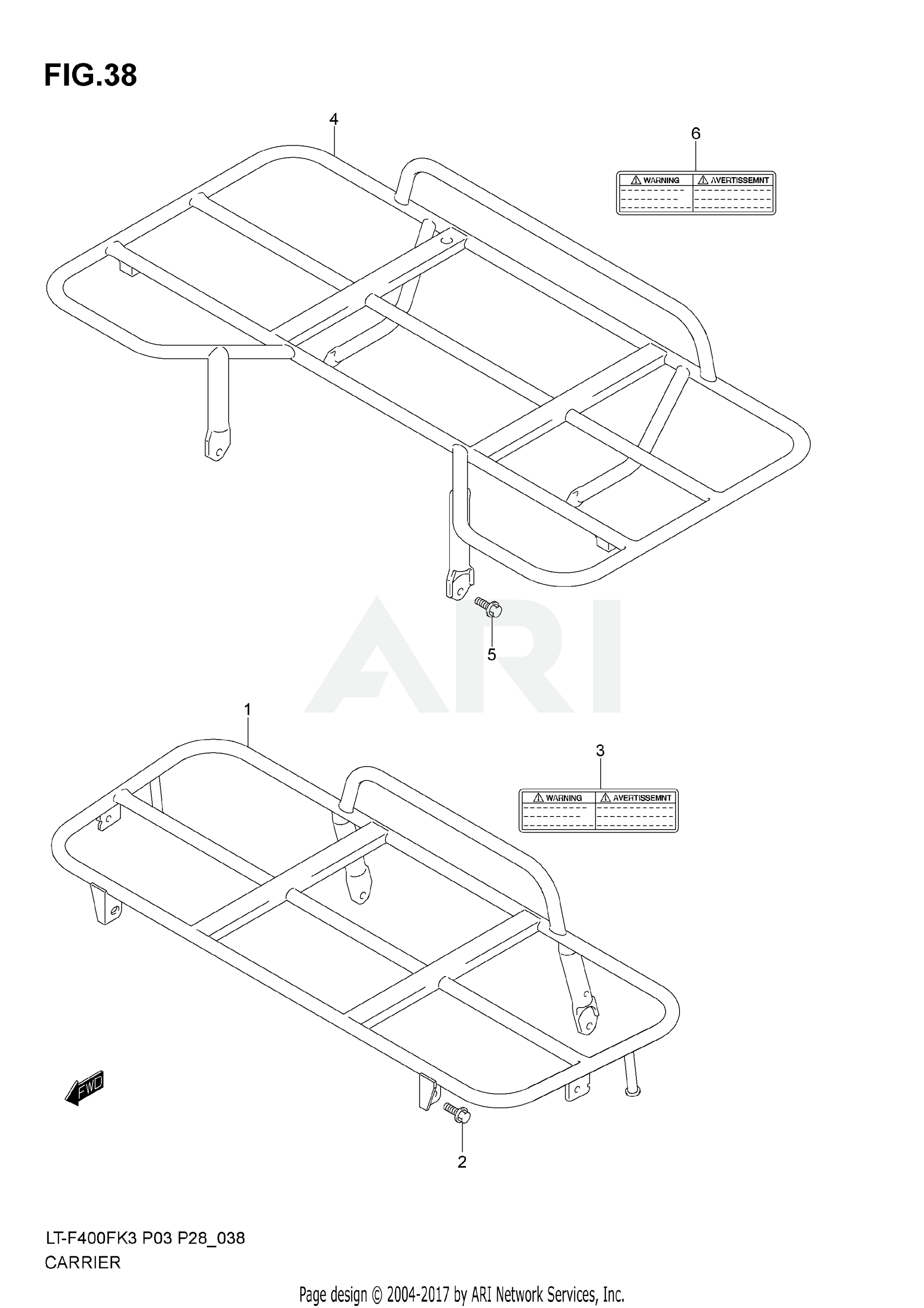 CARRIER (%F.NO.5SAAK46A3X102000)