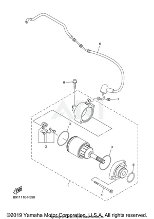 STARTING MOTOR