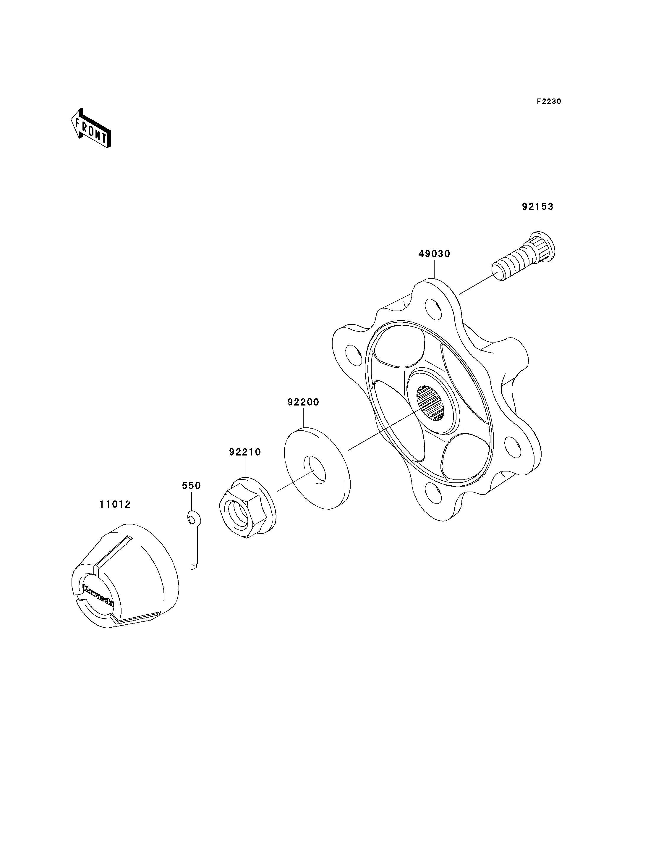 Front Hubs/Brakes