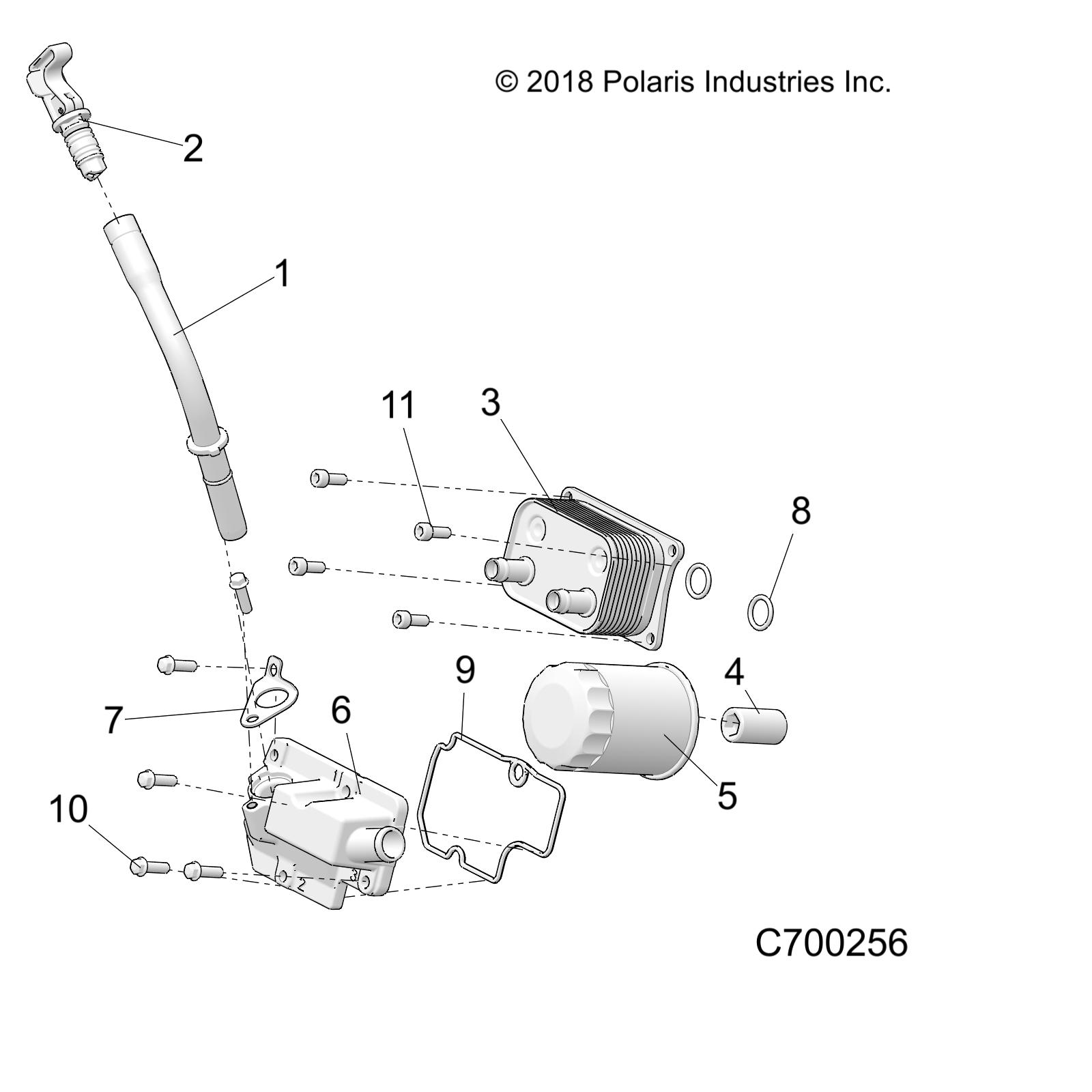 ENGINE, DIPSTICK AND OIL FILTER - R19RRM99AL (C700256)