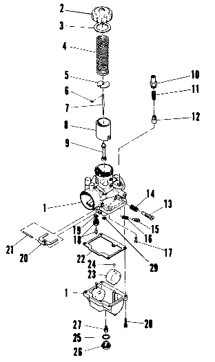 Carburetor (Trail and 400) (4910941094048A)