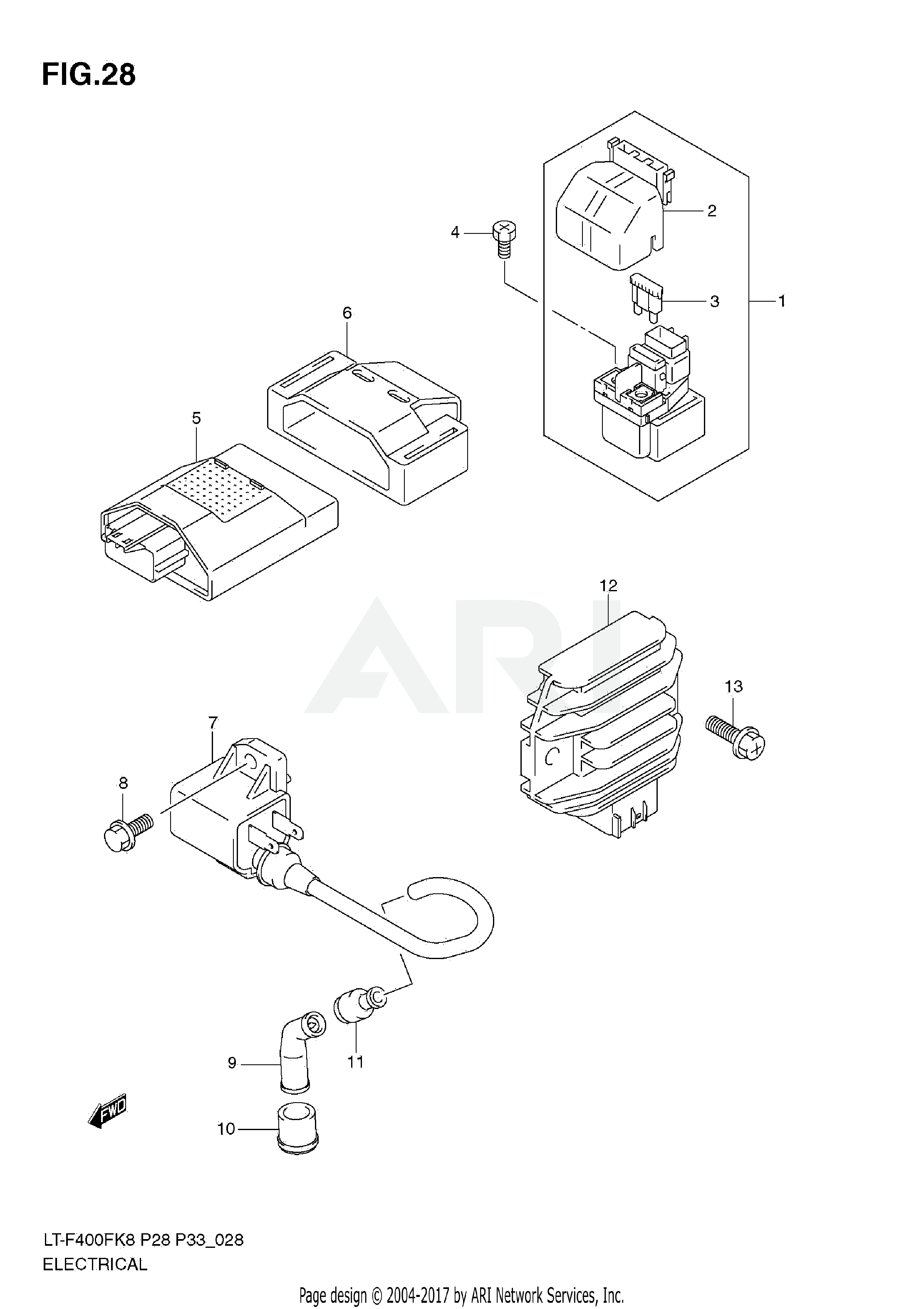 ELECTRICAL (MODEL K8/K9)