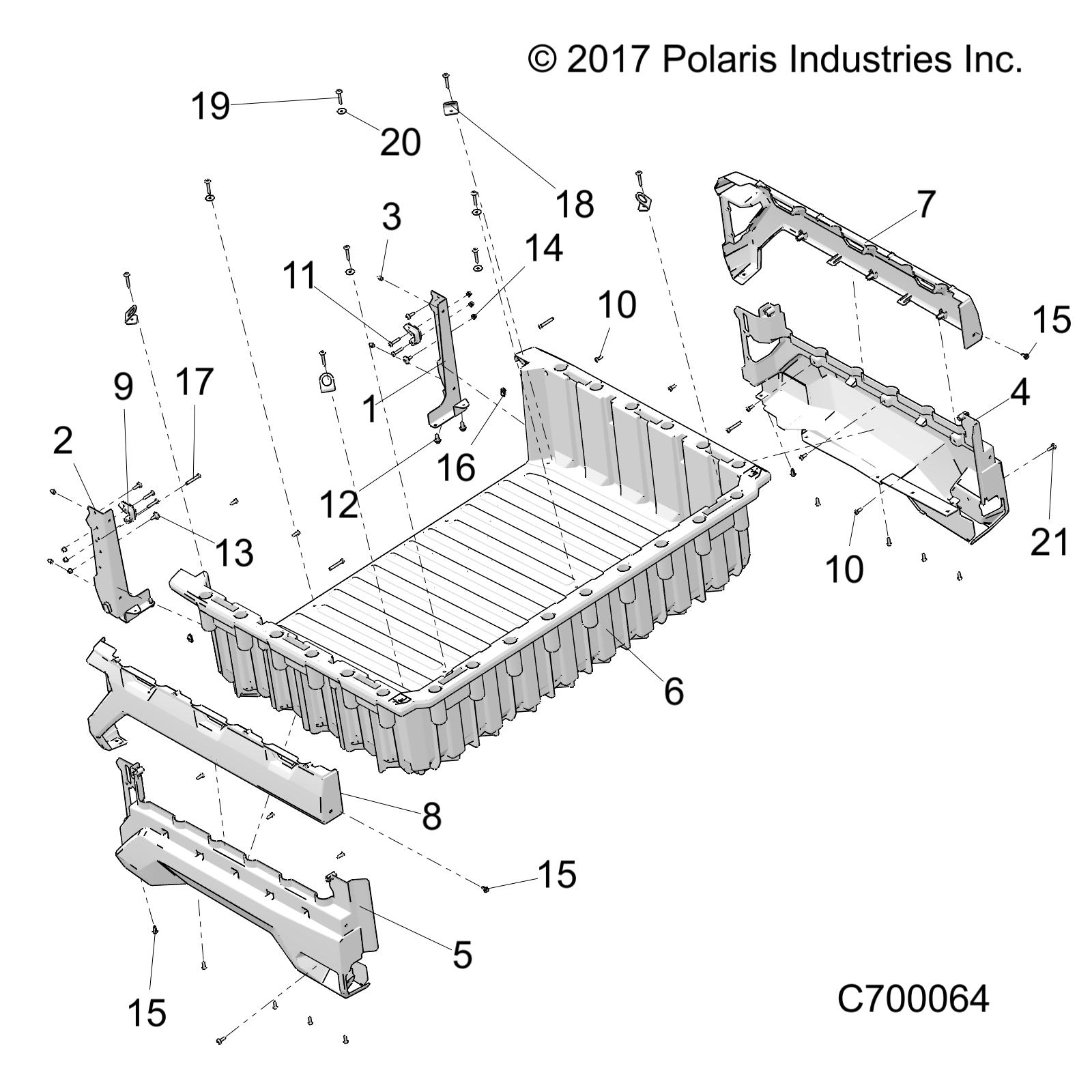 BODY, BOX - R20RRE99DS (C700064)