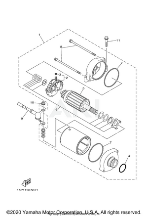 STARTING MOTOR