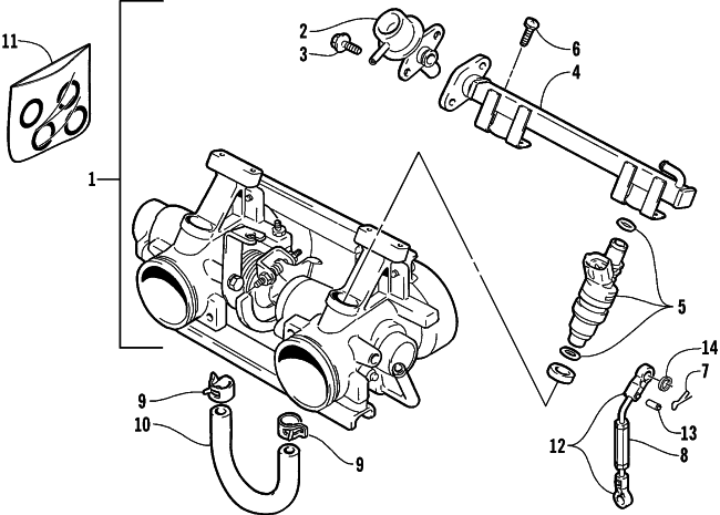 THROTTLE BODY ASSEMBLY