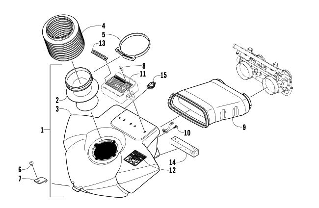 AIR SILENCER ASSEMBLY