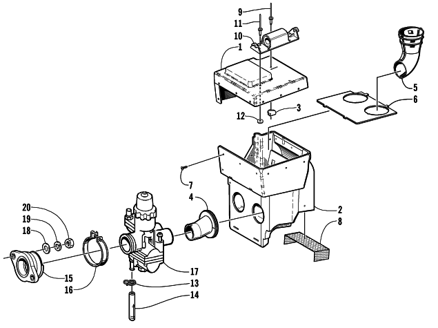 AIR SILENCER ASSEMBLY