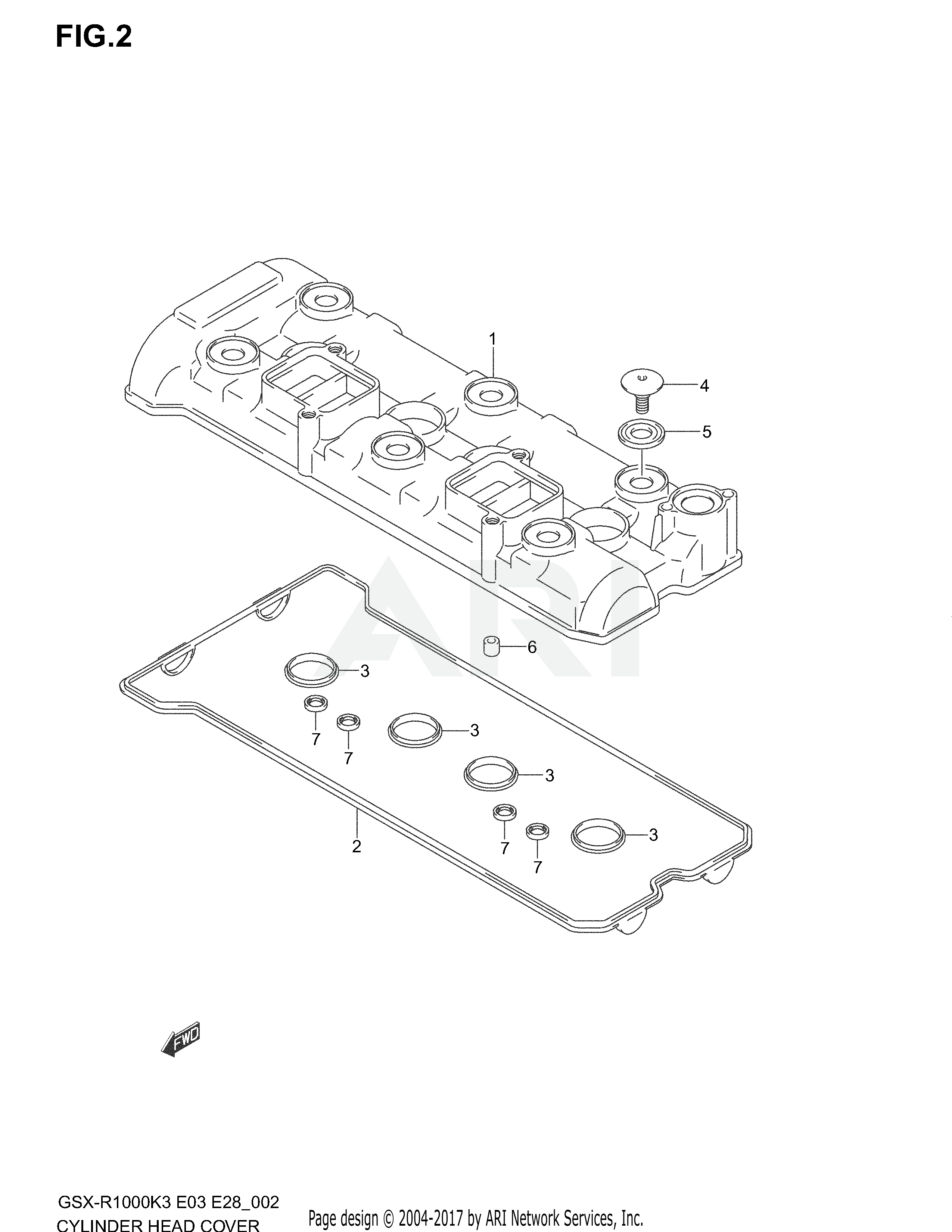 CYLINDER HEAD COVER