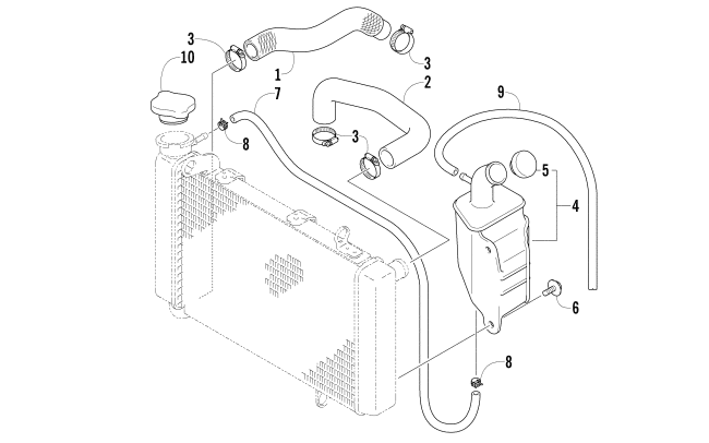 RADIATOR HOSE ASSEMBLY