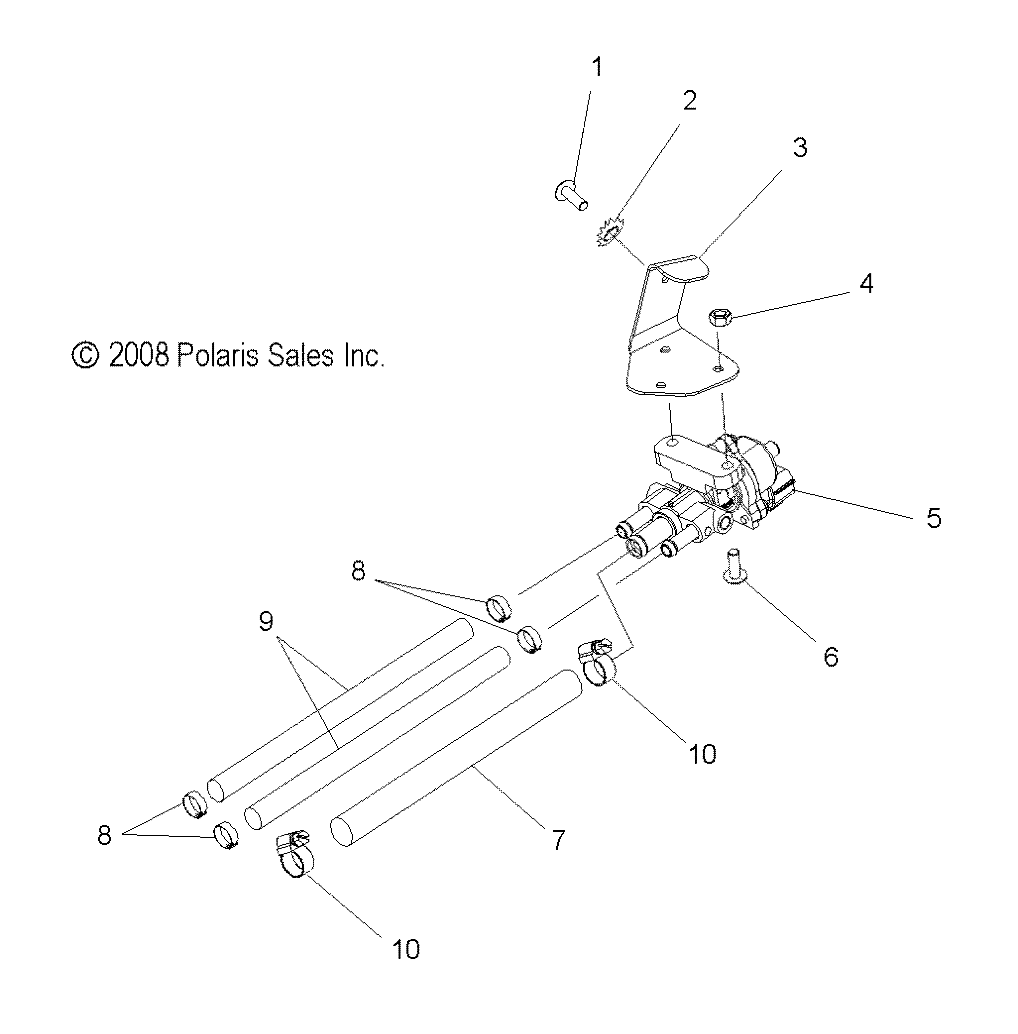 ENGINE, IDLE AIR CONTROL ASM. - S12PT7FSL (49SNOWIDLE09FSTRG)