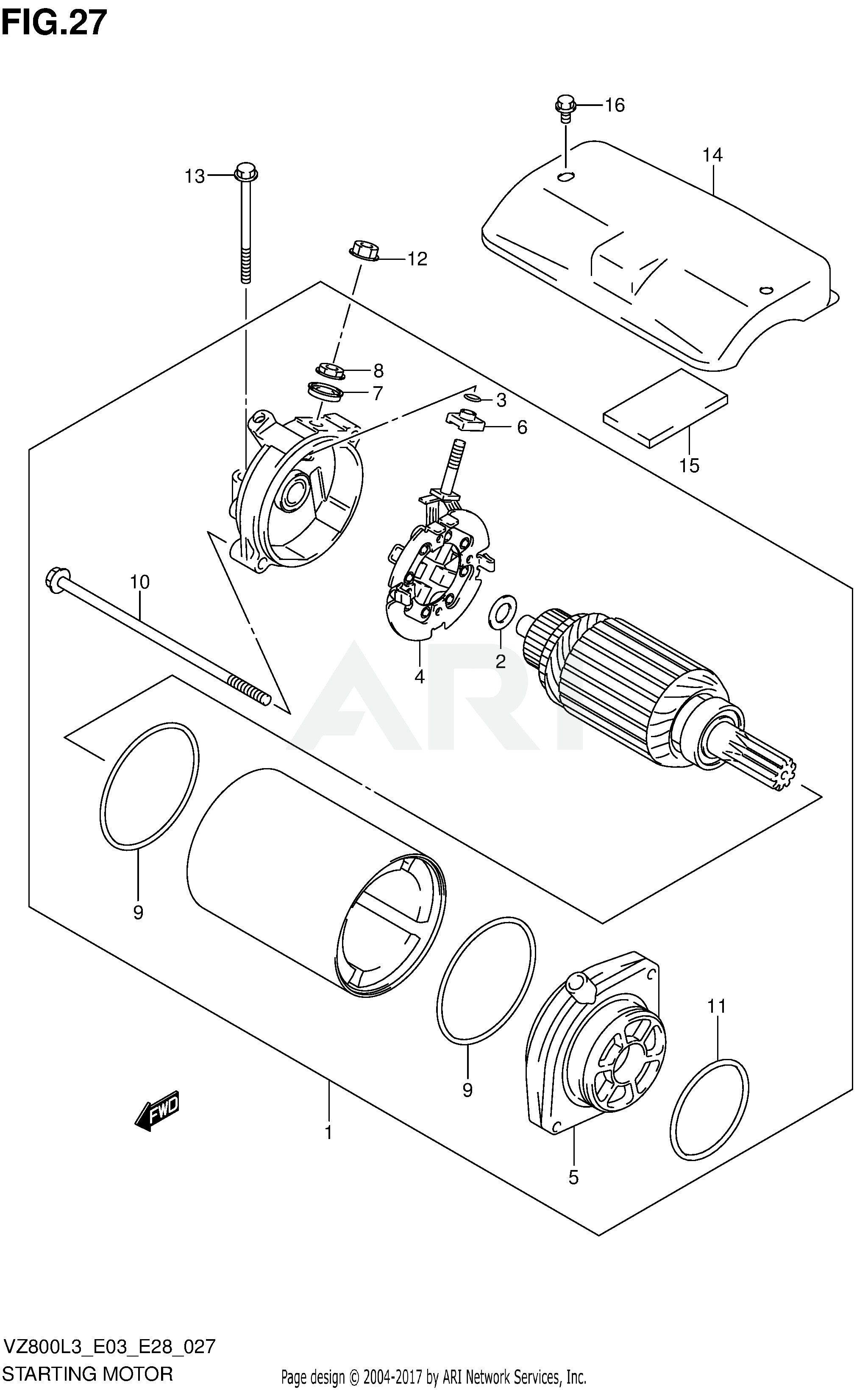 STARTING MOTOR