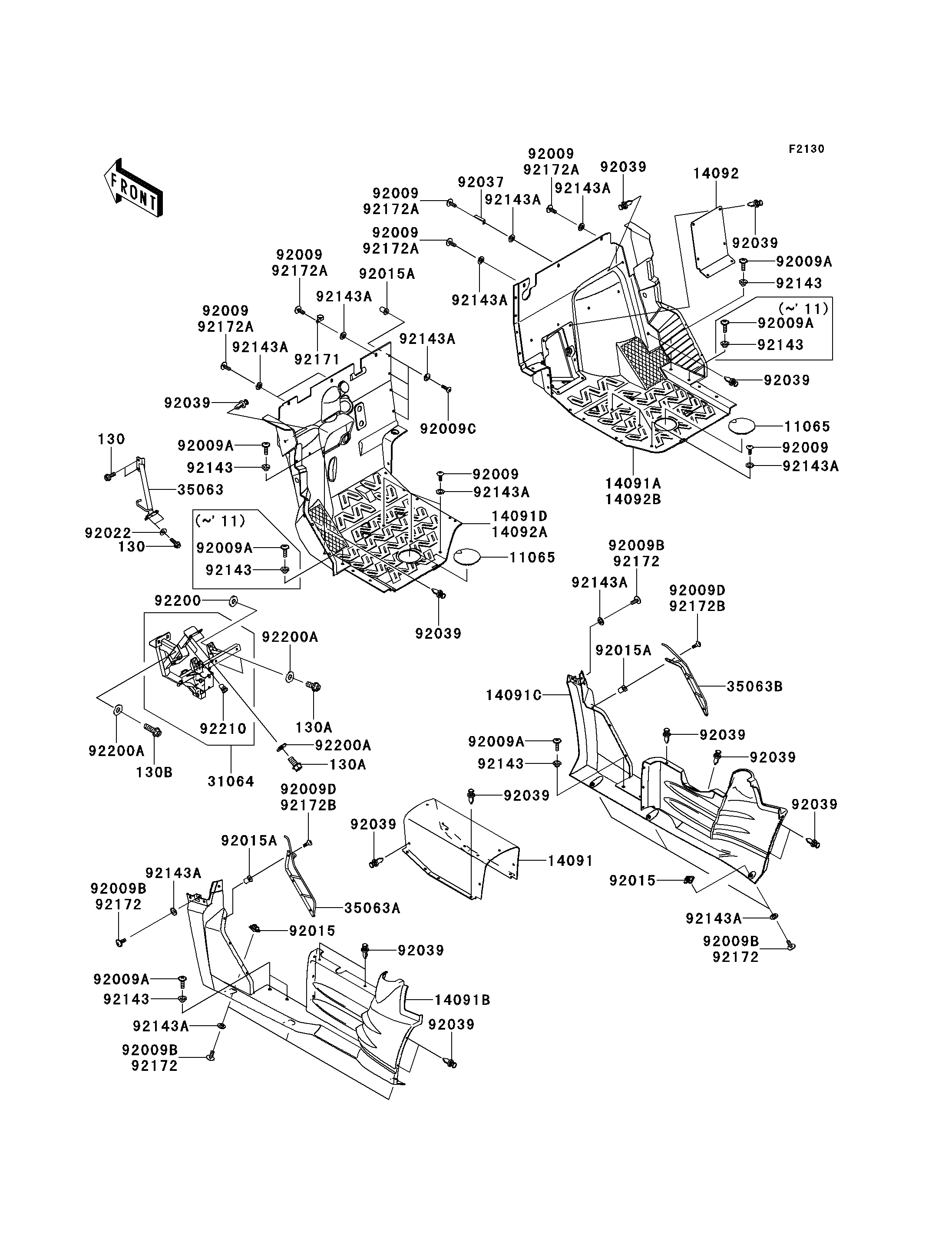 Frame Fittings(Front)