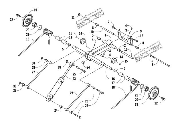 REAR SUSPENSION REAR ARM ASSEMBLY