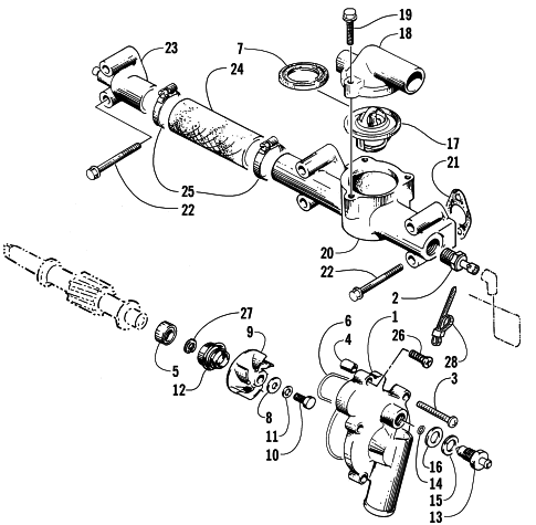 WATER PUMP/MANIFOLD