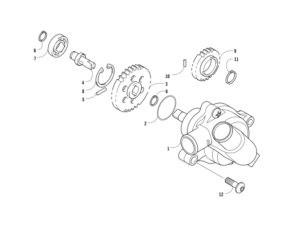 WATER PUMP ASSEMBLY