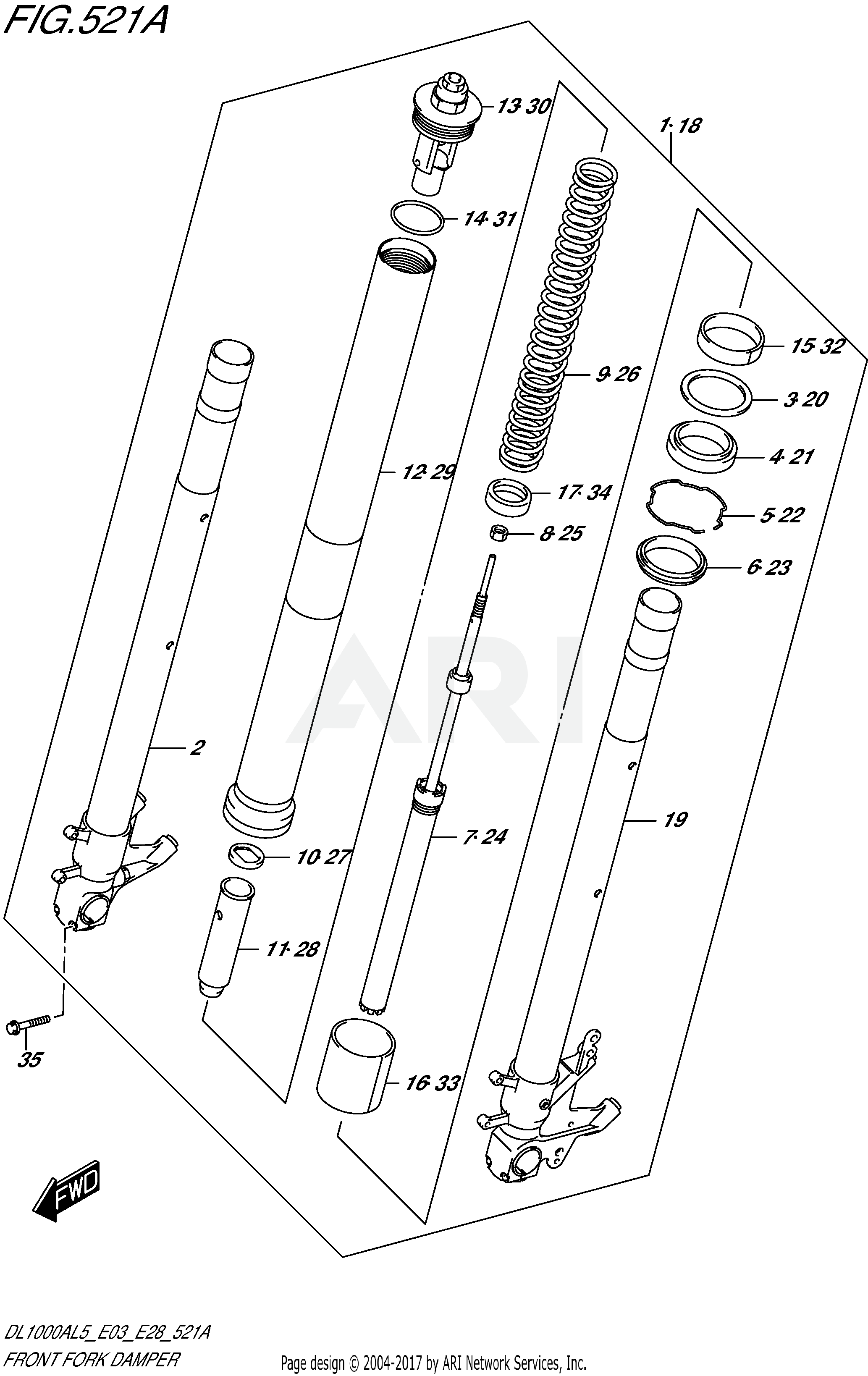 FRONT FORK DAMPER