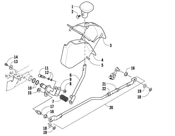 SHIFT LEVER ASSEMBLY