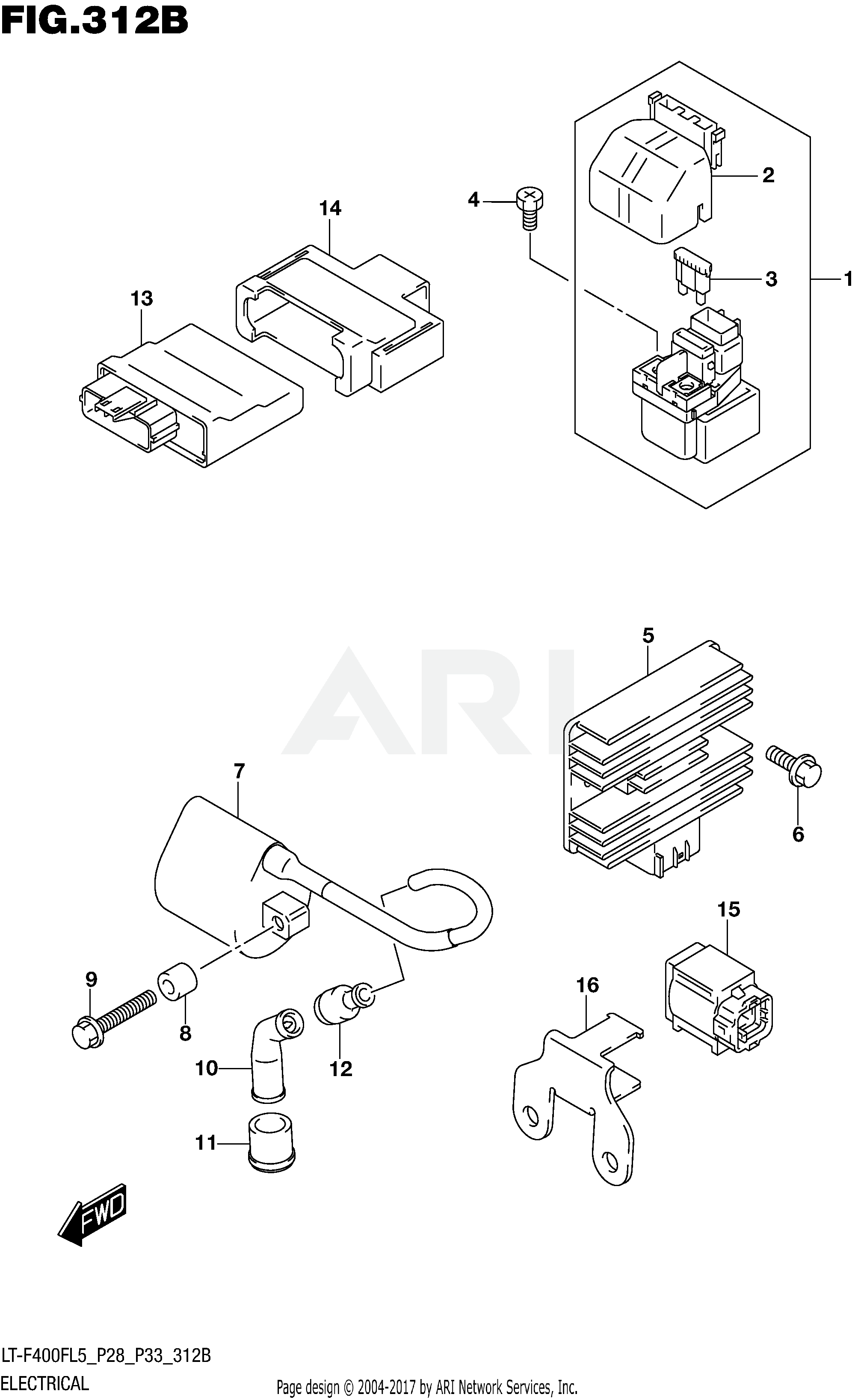 ELECTRICAL (LT-F400FL5 P33)