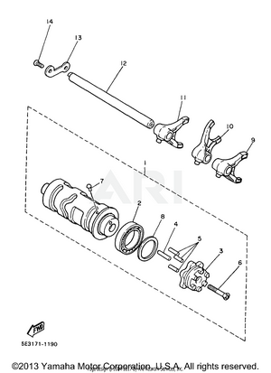 SHIFT CAM FORK