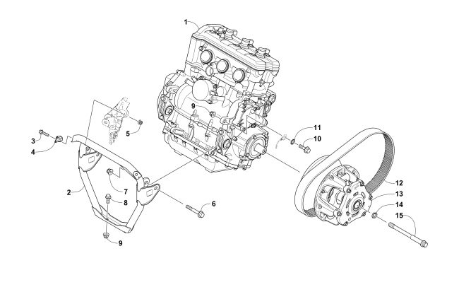 ENGINE AND RELATED PARTS[102681]