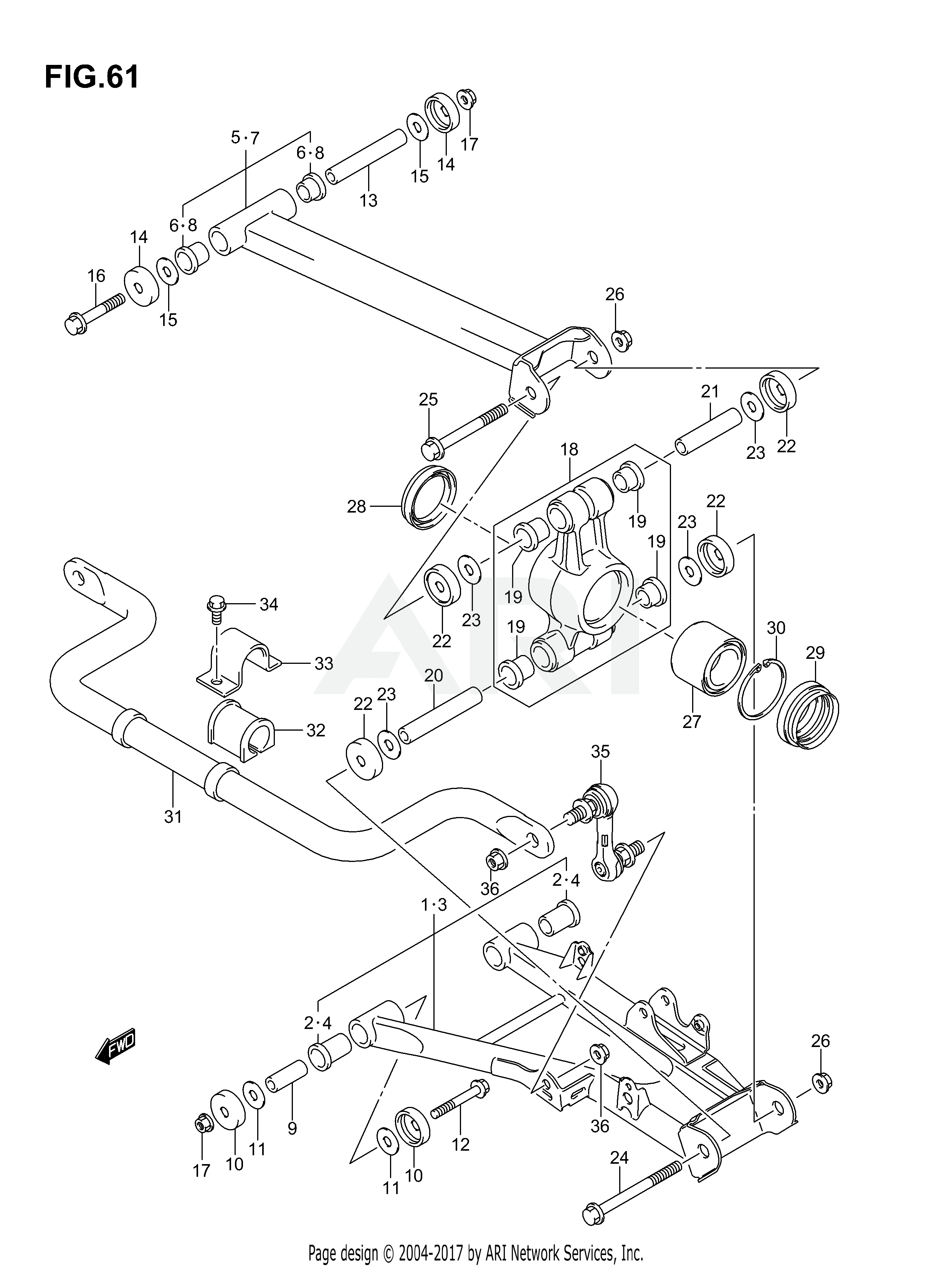 REAR SUSPENSION ARM