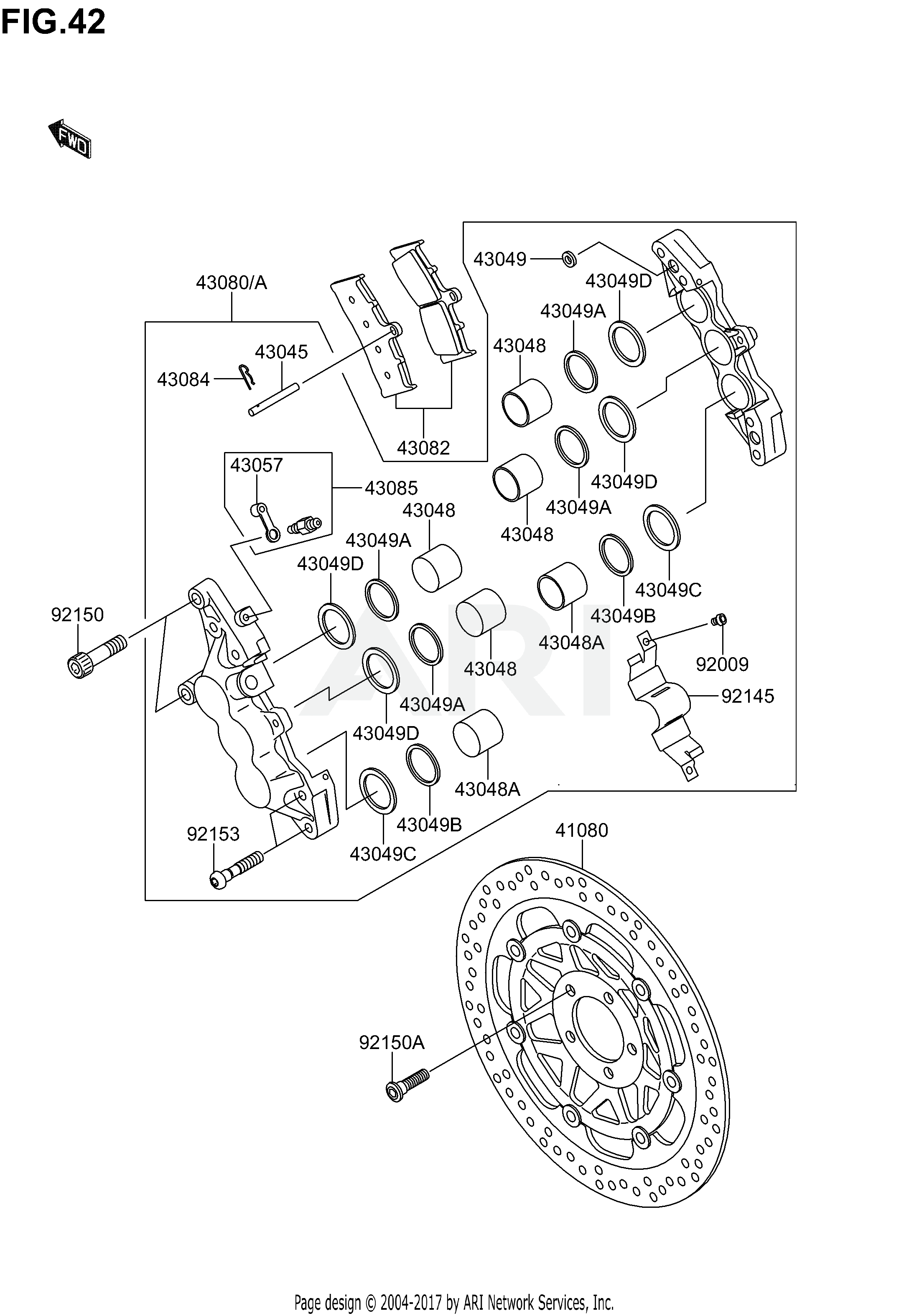 FRONT BRAKE(K4)