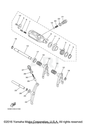 SHIFT CAM FORK