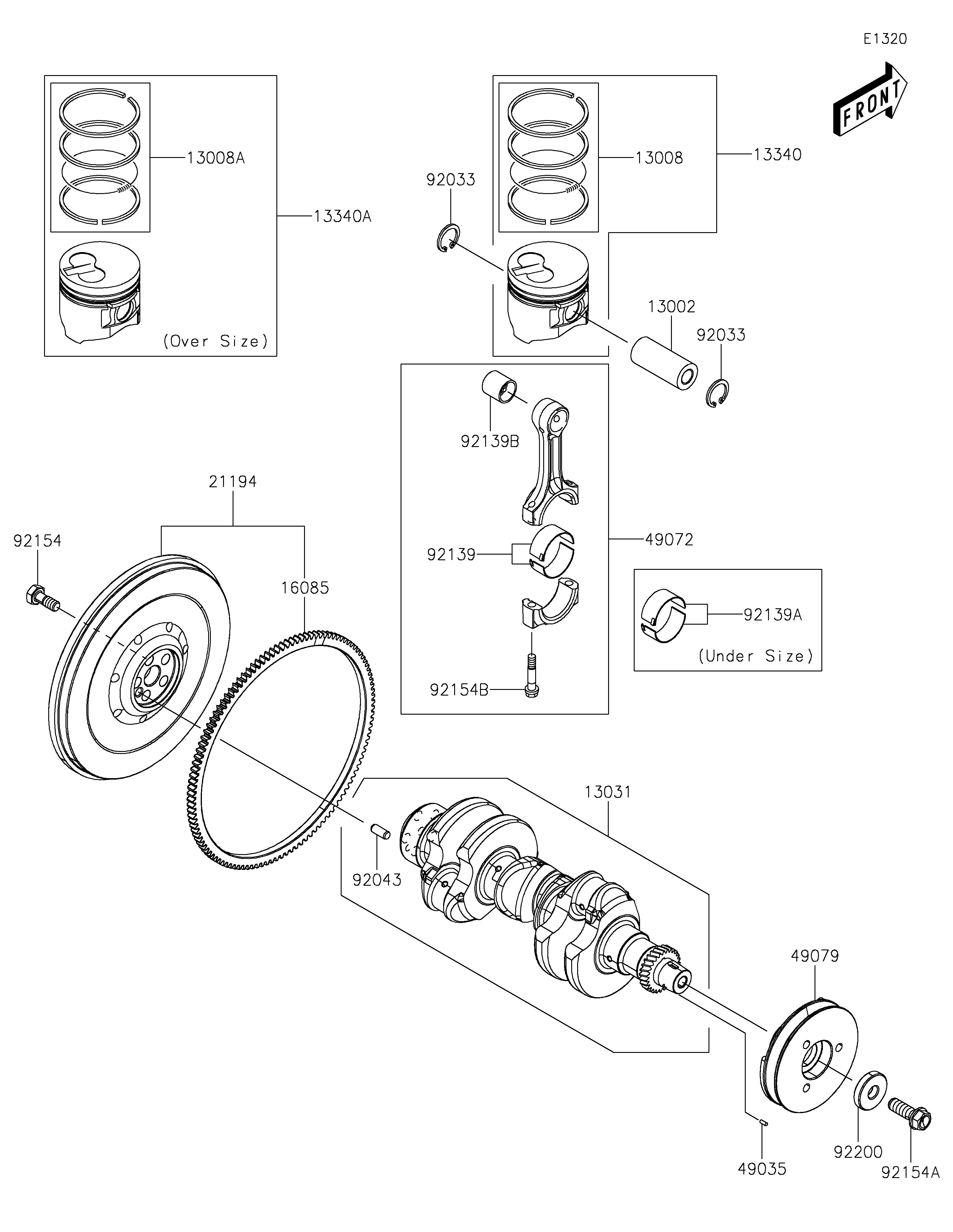 Crankshaft/Piston(s)