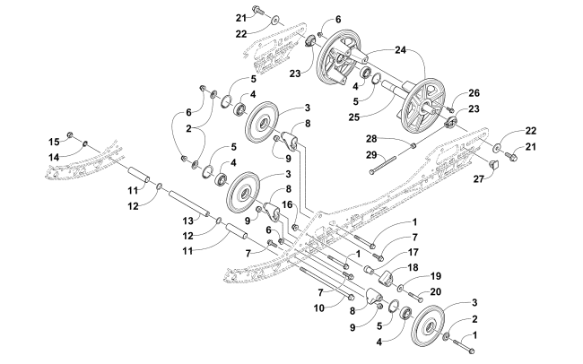 IDLER WHEEL ASSEMBLY