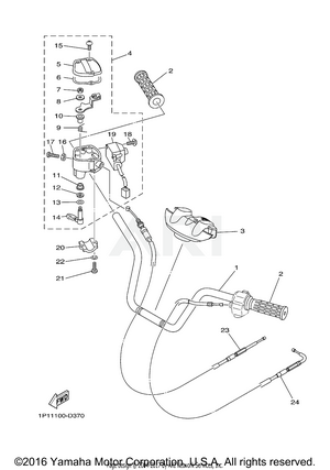 STEERING HANDLE CABLE