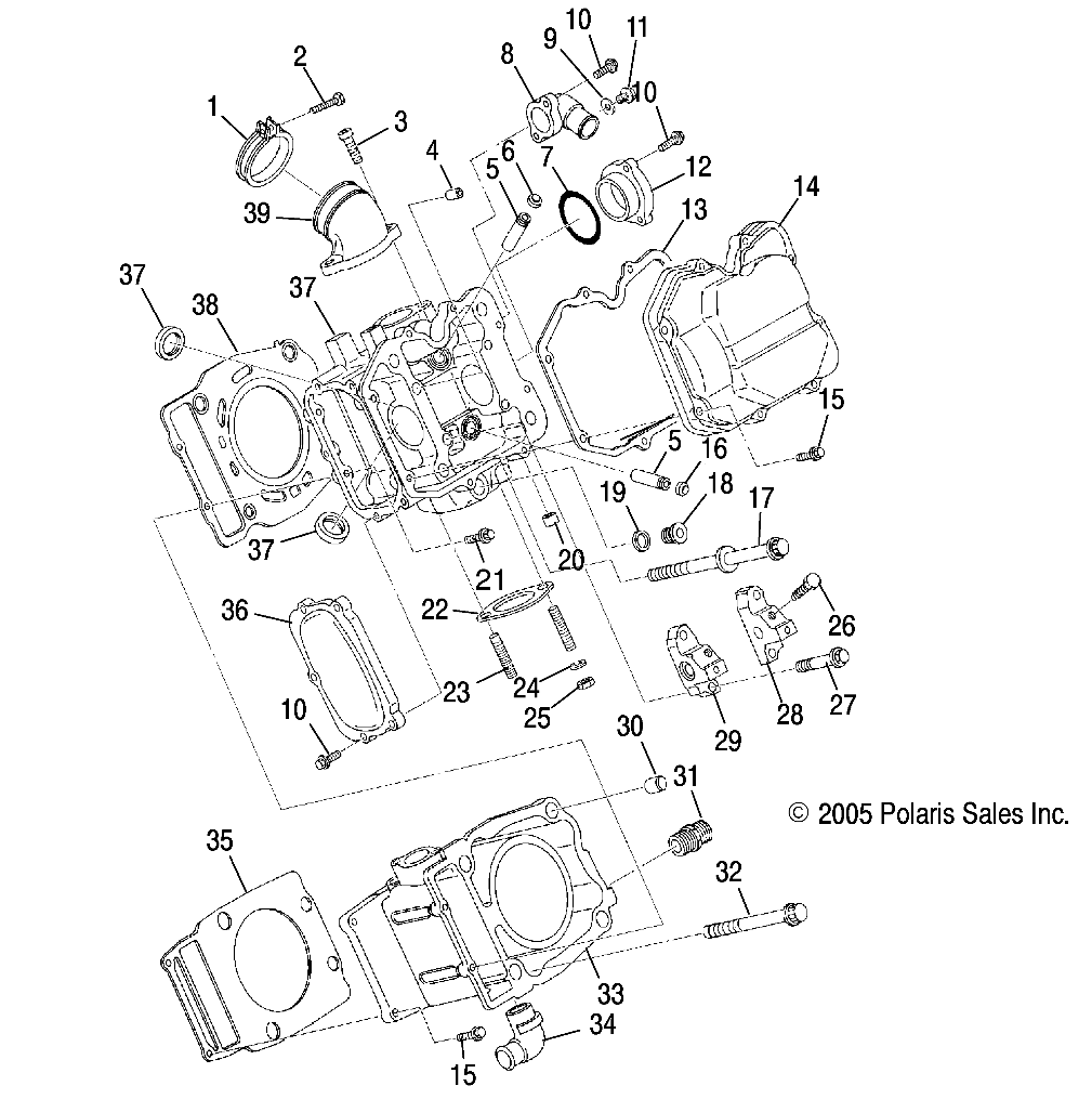 ENGINE, CYLINDER - R07RB50AA/RH50AA (4999202119920211D10)