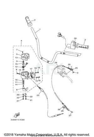 STEERING HANDLE CABLE