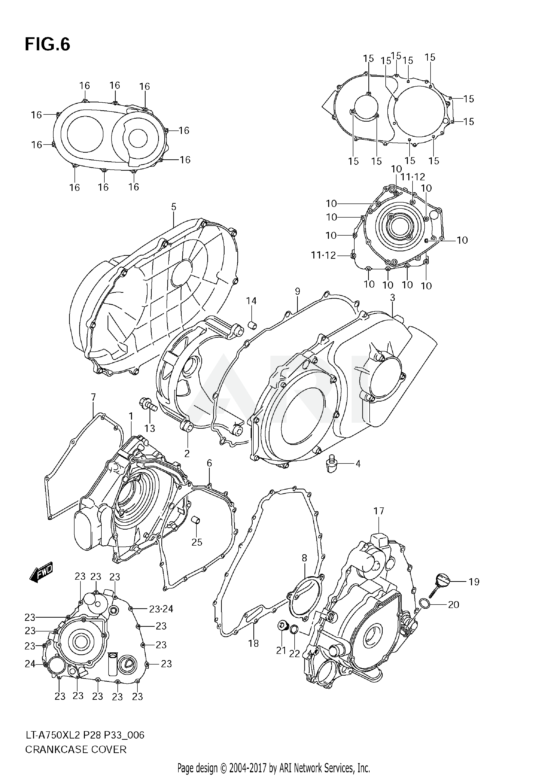 CRANKCASE COVER