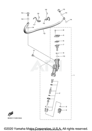 REAR MASTER CYLINDER