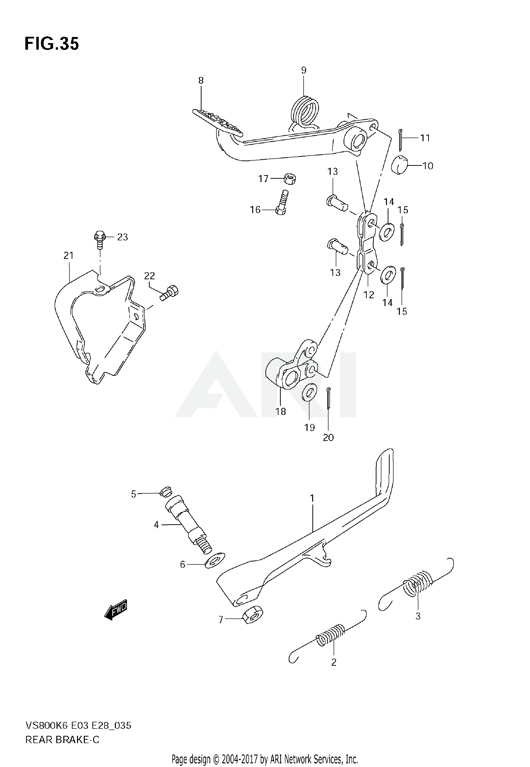 REAR BRAKE