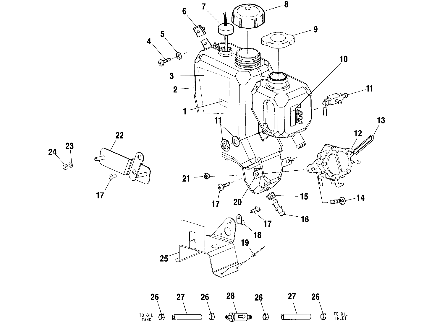 OIL TANK - S01SM8BS (4961446144C002)