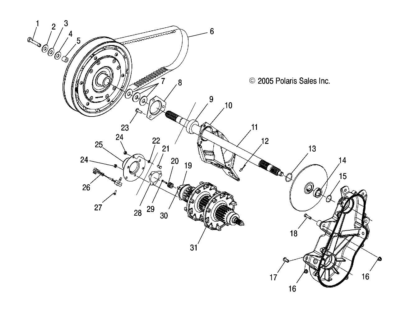 DRIVE TRAIN - S06PT7HS (4997539753C04)