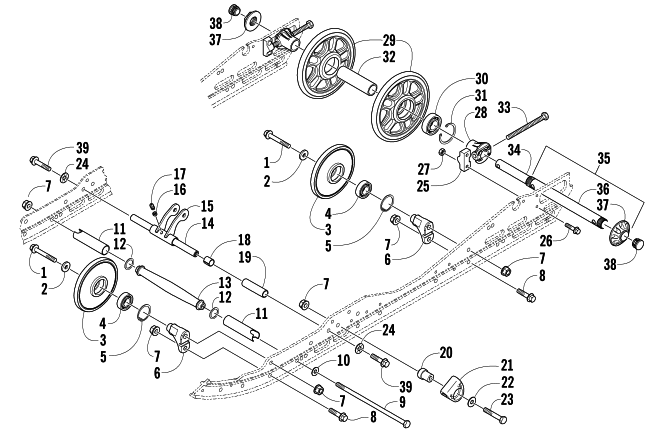 IDLER WHEEL ASSEMBLY