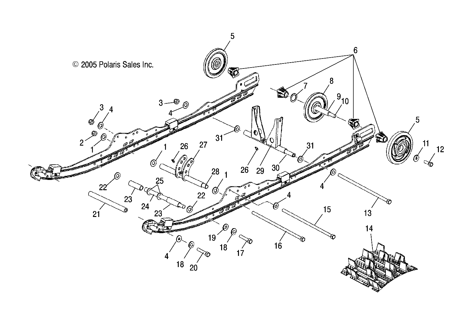 SUSPENSION - S07NJ5BS/BE (4997279727B07)