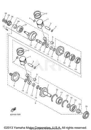 CRANKSHAFT PISTON