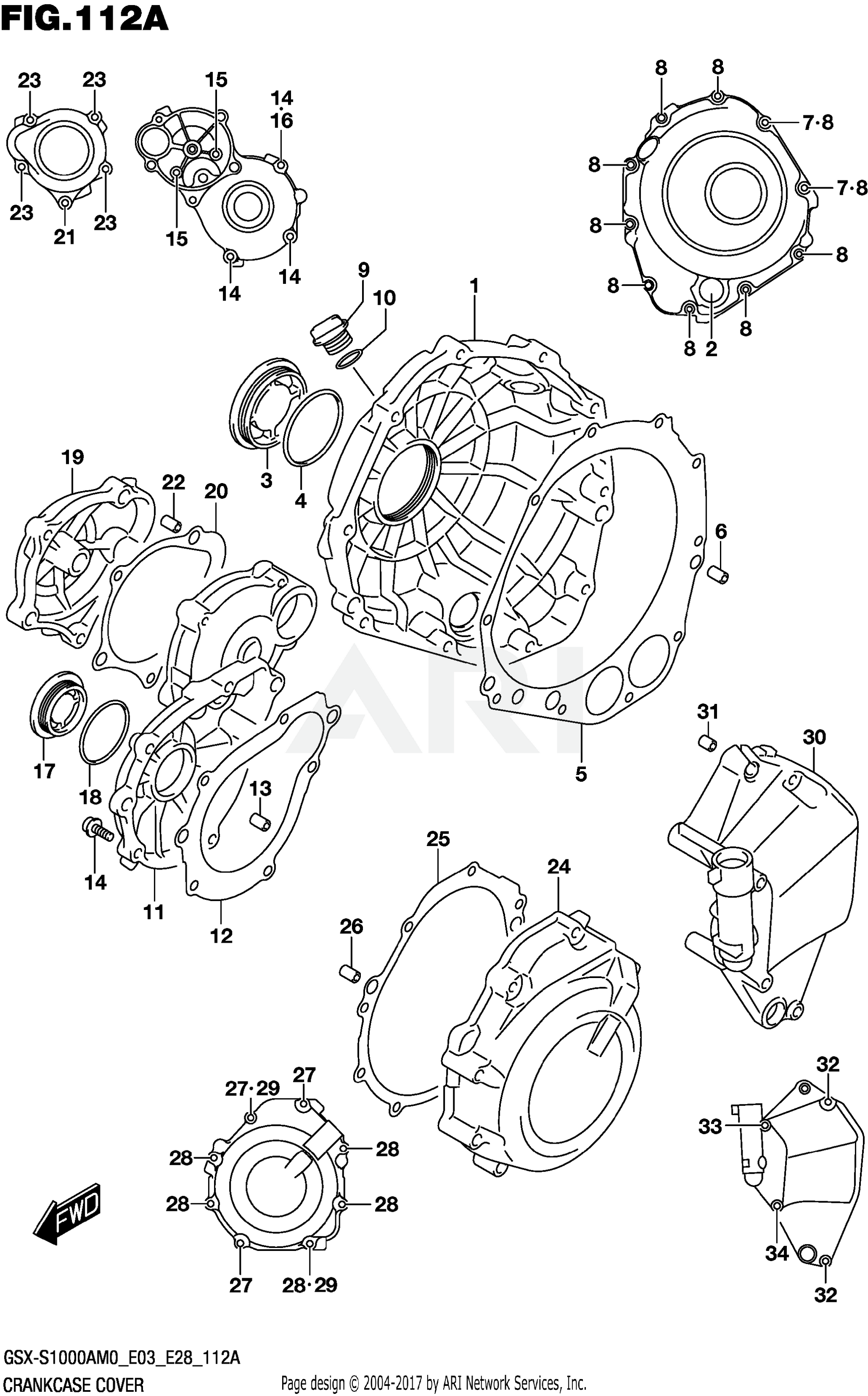 CRANKCASE COVER